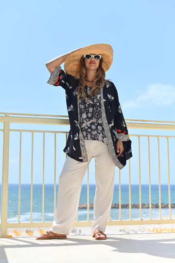 Cropped Kimono - Fly