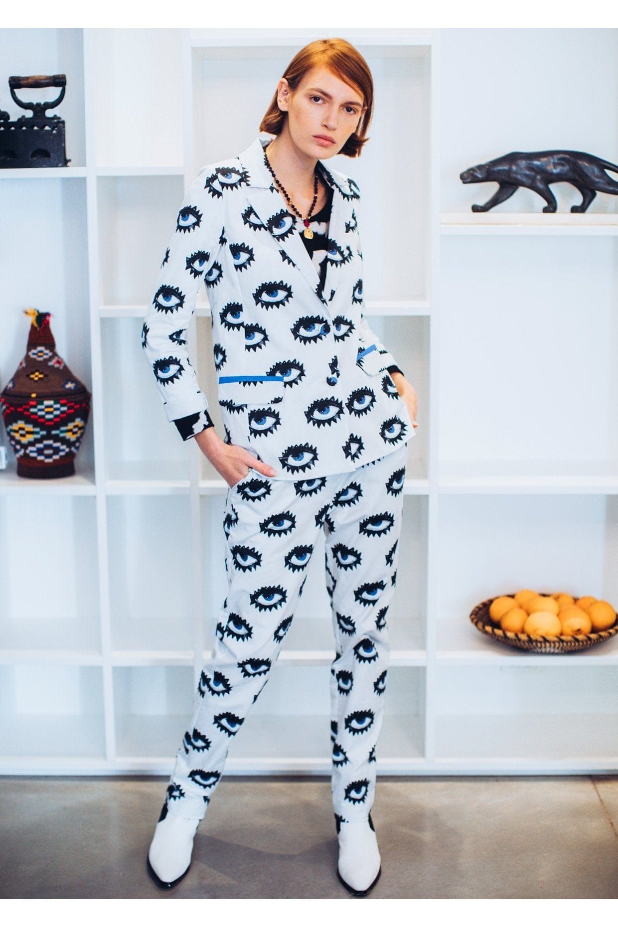 Eyes Dandy Pants - Lara Rosnovsky