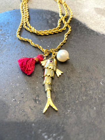 Goldfish Necklace