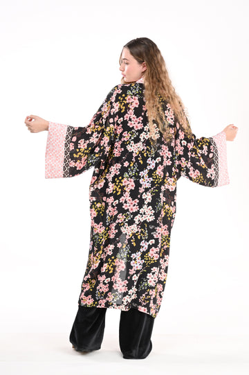 Maxi Kimono - Onyx