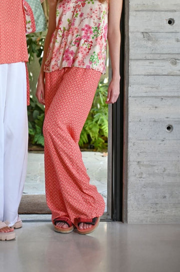 London Pants - Coral Red