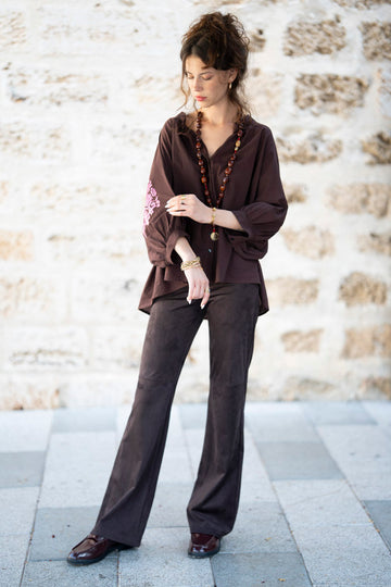 Vienna Shirt - Brown