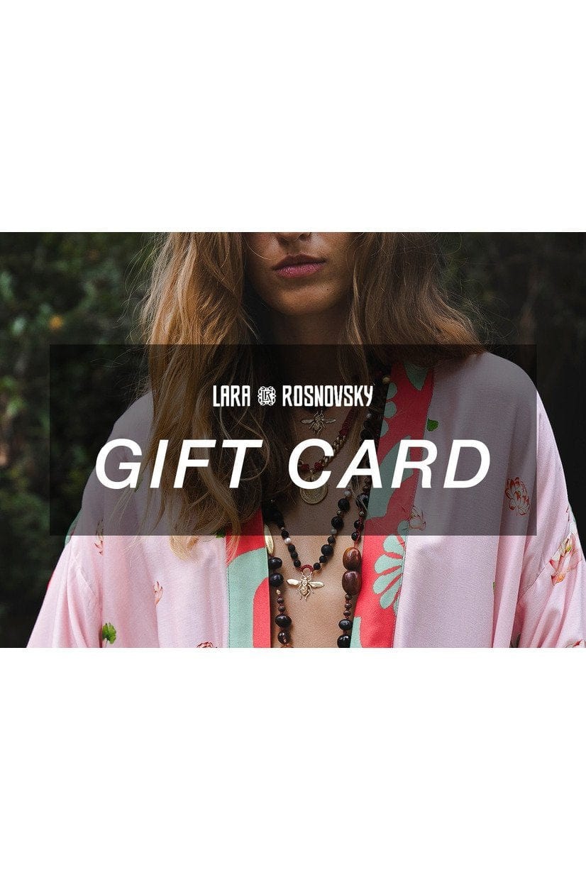 Gift Card - Lara Rosnovsky